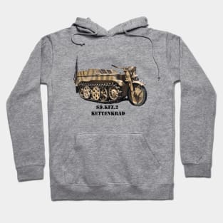 Sd.Kfz. Kettenkrad half-track motorcycle Hoodie